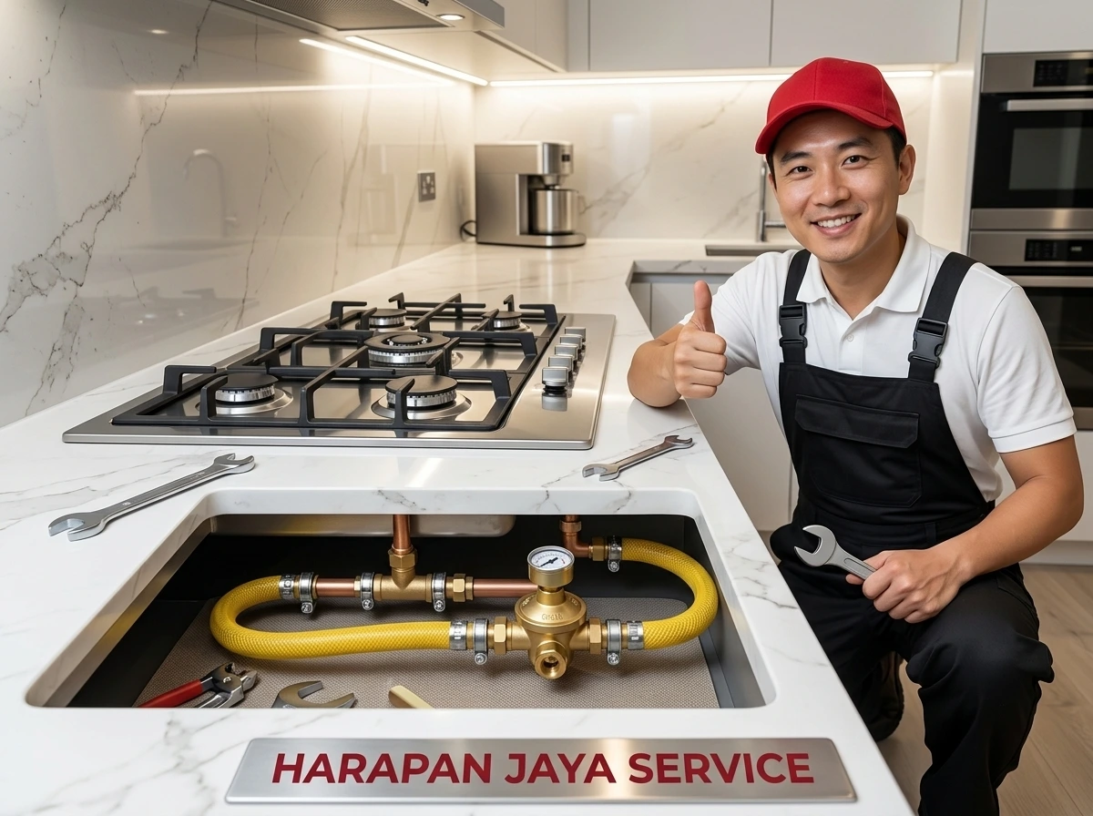 Pemasangan Kompor & Gas Baru